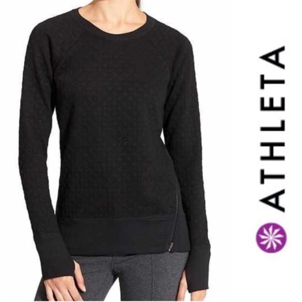 Athleta Quilted R&R Sweatshirt